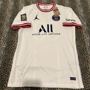 Lionel Messi white soccer Jersey M